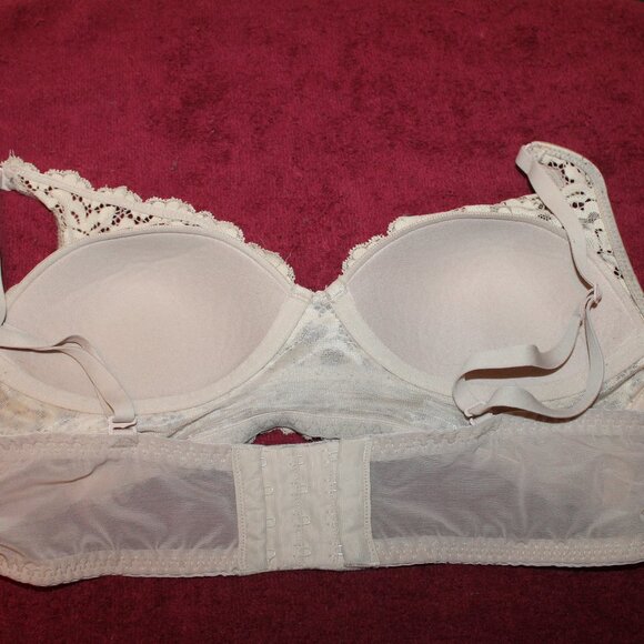 Maidenform Pure Comfort Wireless Lace Longline Bralette Lightly Lined Convert-Ta - Picture 4 of 6